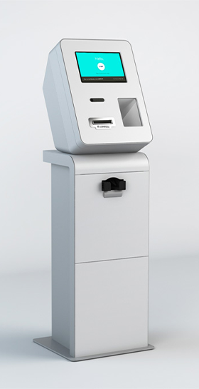 santo tirso bitcoin vending machine stand image