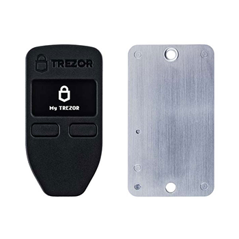 trezor One + cryptosteel package deal image