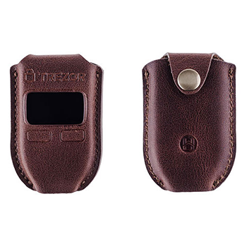 Leather Case Brown For Trezor One