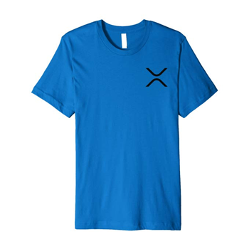 Blue xrp t-shirt image womans 